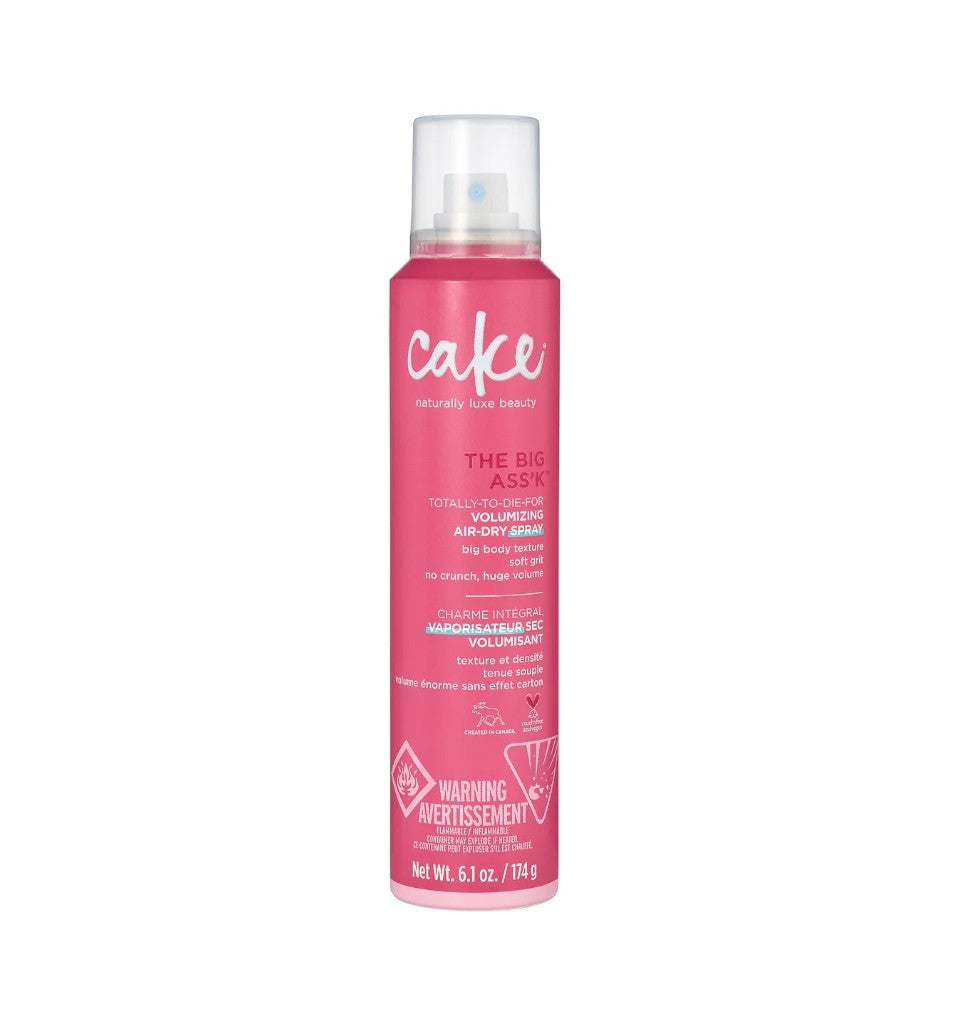 Cake Air-dry spray for hair.